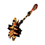 Bloodangel Rune Mace