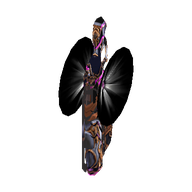 Silver Heart Magic Gun