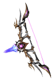 Silver Heart Bow