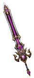 Silver Heart Magic Sword
