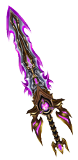 Silver Heart Magic Two-Handed Sword